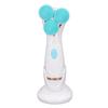 Electric Facial Cleansing Brush 3 Head Massage Facial Exfoliating Silicone Rechargeable Face Scrubber Portable Device