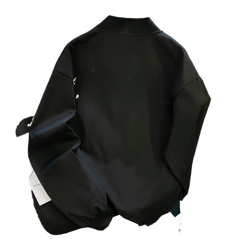 

Американская куртка Мужская Весна и Осень Высококлассный Модный Бренд Свободная Бейсбольная Джерси 3XL