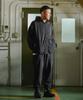 GORDON MILLER Men's Reversible Zip-Up Hoodie, Size M, Black, 1745192