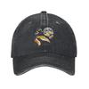 Summer Hornbill and Moon Baseball Cap Sun  Dropshipping Custom Logo Washed Unisex Vintage Hiking Fishing Baseball Caps