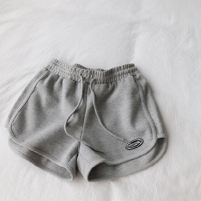 Summer Loose Slimming Hot Pants Women's Korean Version Versatile Casual Home Sports Solid Color Shorts for Outerwear Trend