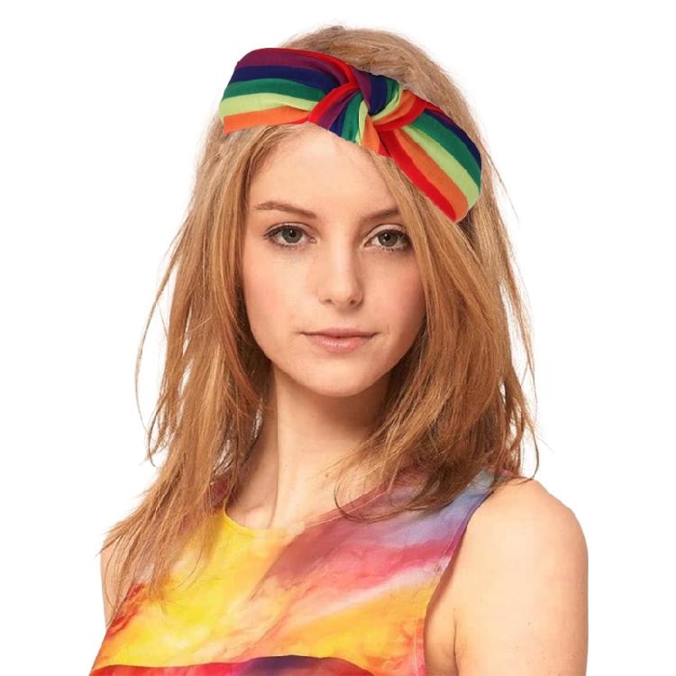 Fashionable Hairbands Pride Rainbow LGBTQ Headband Headpieces for Everyday Wear