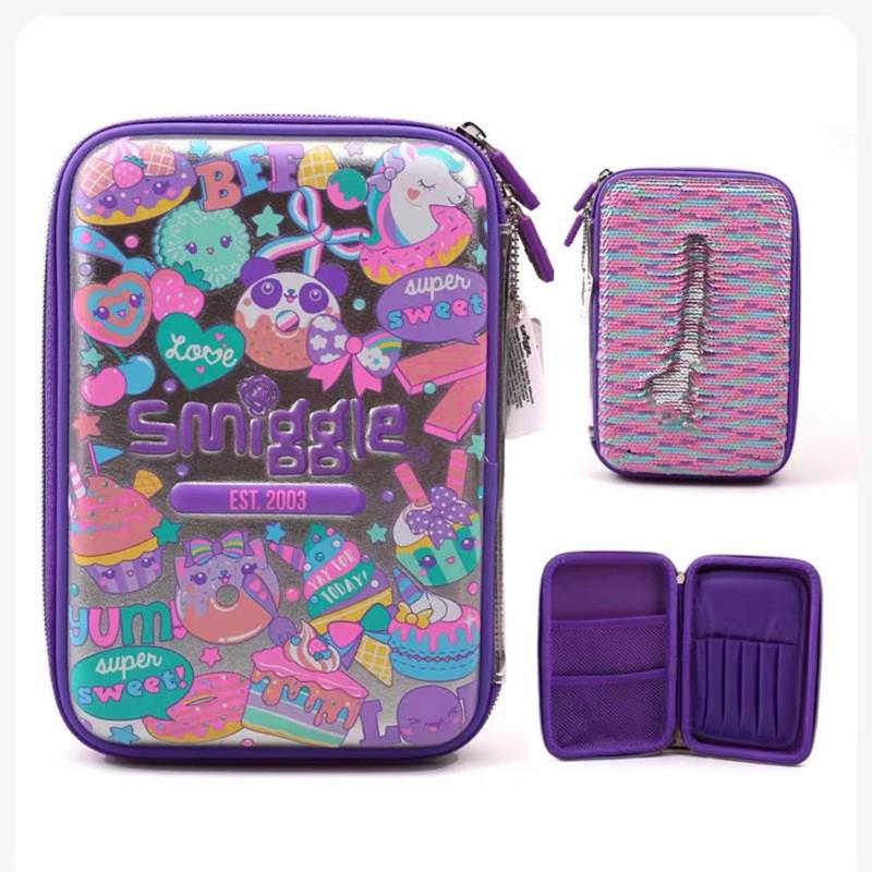Smiggle Australia Grande Astuccio Cartoon per Studenti delle Scuole Primarie