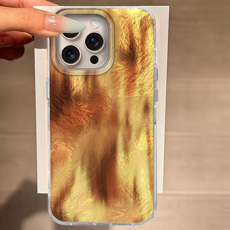 Case For IPhone 16 15 13 Plus Pro Max 7 14 Pro Max 5G Phone Cover Advanced Retro Texture Gradient Fashion For IPhone 16e TPU Bag