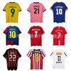 Fußballtrikot Retro Star AC Rom M United Atletico Madrid Santos Beckham Sammleredition Trikot