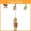Adorable 2023 Green Monster Cartoon Christmas Tree Hanging Ornament Set For Festive Decor
