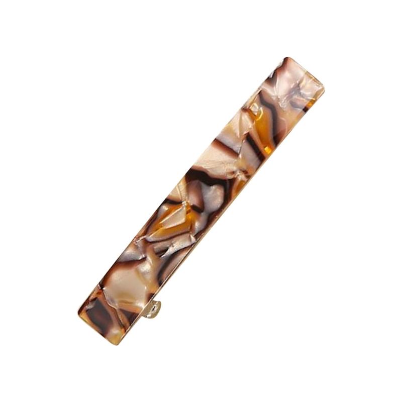 

Стильная французская заколка для волос Практичные ацетатные французские заколки-автоматы Добавление нотки элегантности любой прическе для женщин девушек