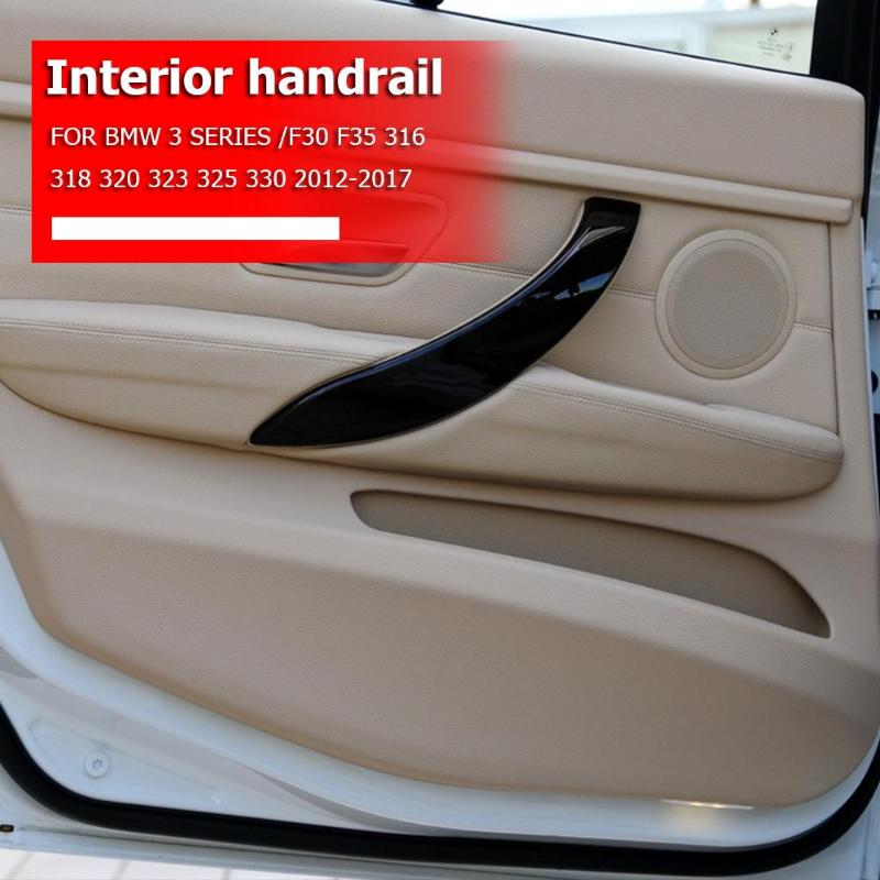 Left Right Car Interior Handle Inner Door Armrest Panel Pull Trim Cover for BMW 3 Series F30 F35 316 318 320 323 325 330