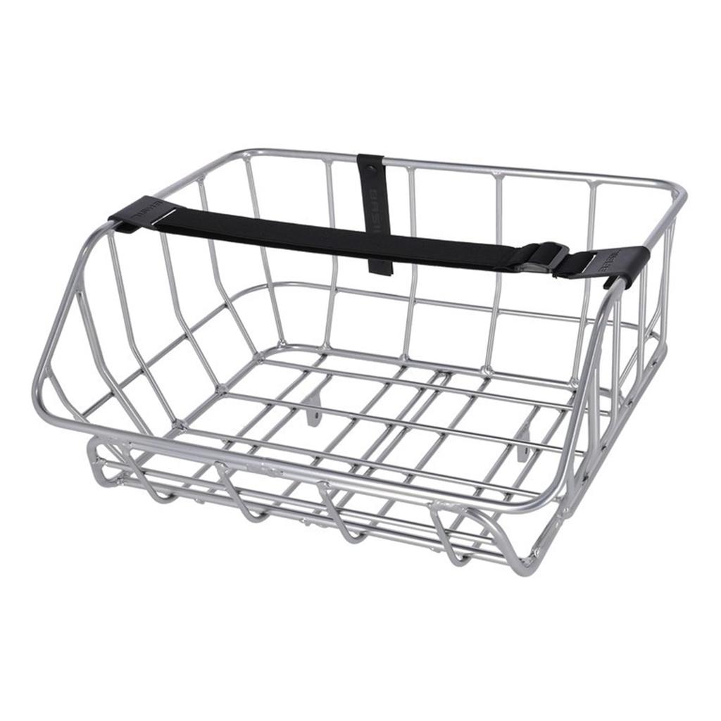 BASIL Portland Bicycle Front Compatible with Chrome Basket, Basket, 25L, 12-13mm Nuts,