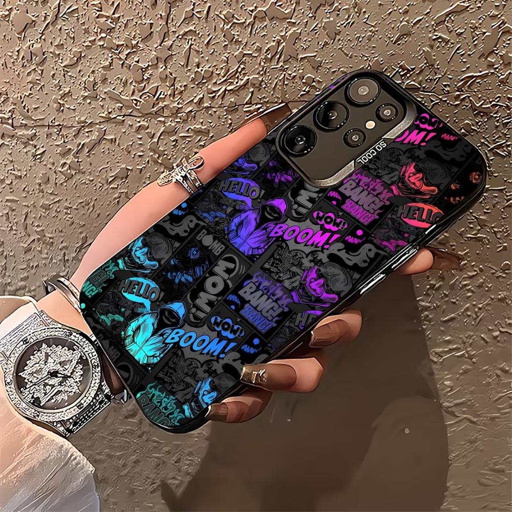 Street Exquisite Light Luxury Phone Case PhoneCase for Samsung Galaxy S26 S25 S24 S23 S22 S21 FE Ultra Plus Dropresistant