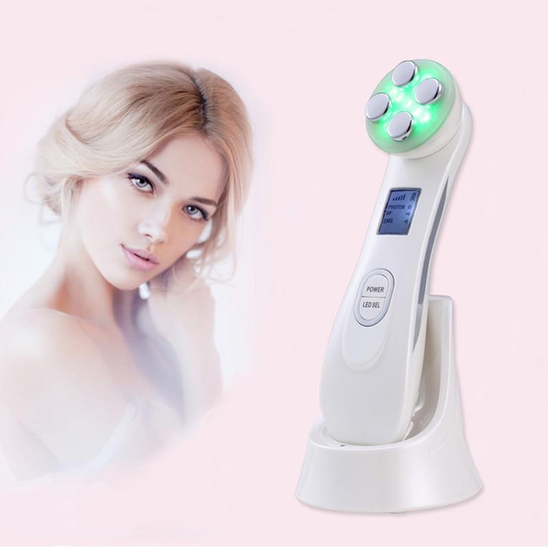Buy Facial Mesotherapy Electroporation RF Radio Frequency LED Photon ...