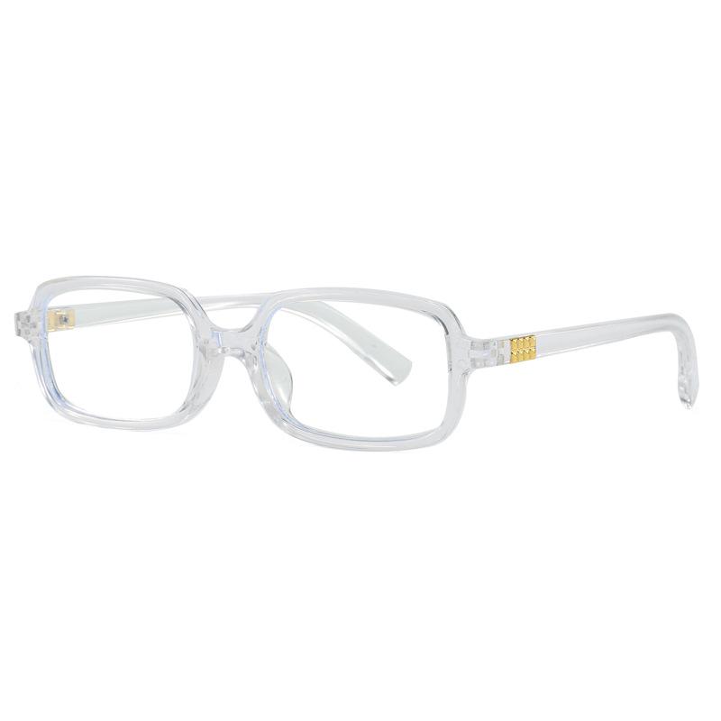 8065 Retro Square Sunglasses: Unisex Small Frame with Blue Light Blocking & Myopia Compatible