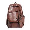 Schoolbag Casual Backpack 1011 Large Capacity Leather Backpack Trend Travel College Student School Bag Ladies Computer Bag