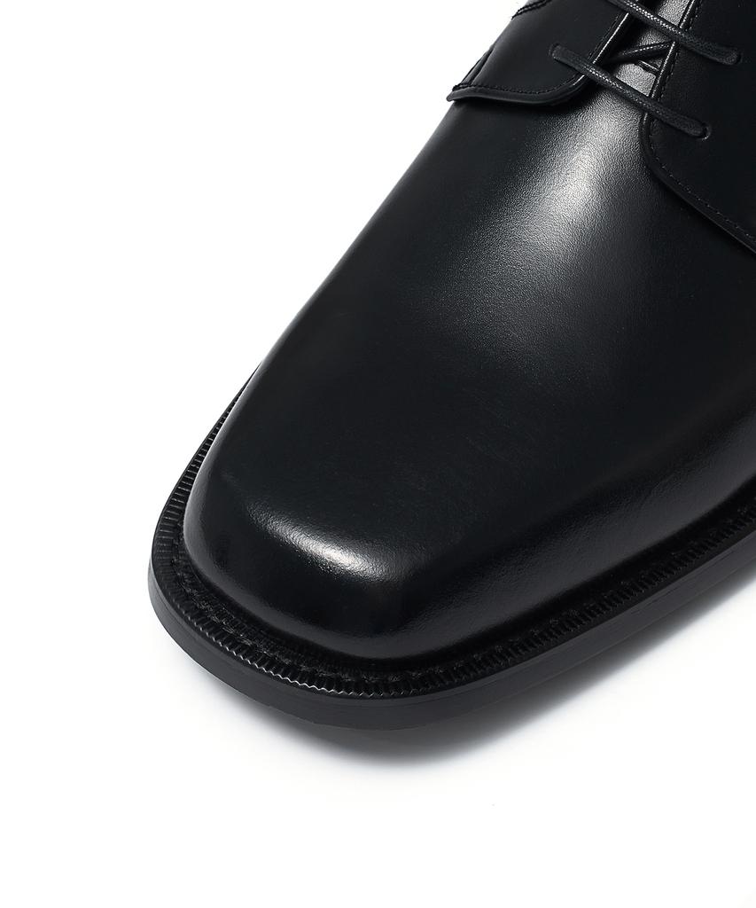 Musinsa Standard Square Derby Shoes [Black]
