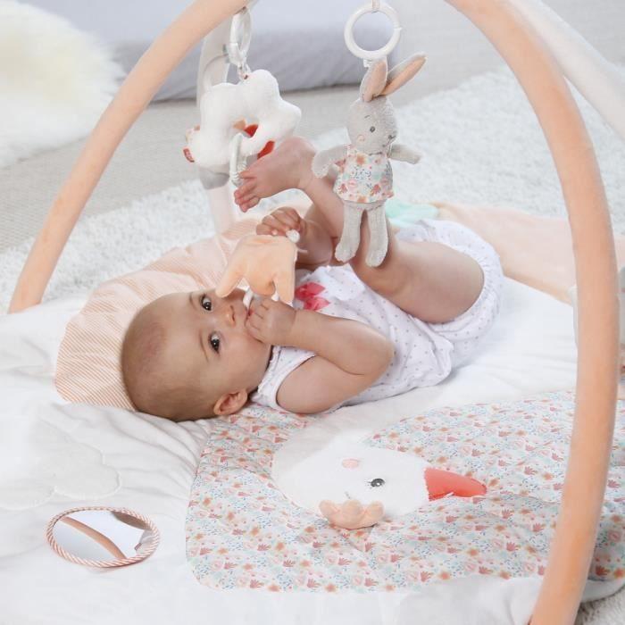 Fehn 3D Play Fabric Swan Lake 105 Cm Pink Salmon/white