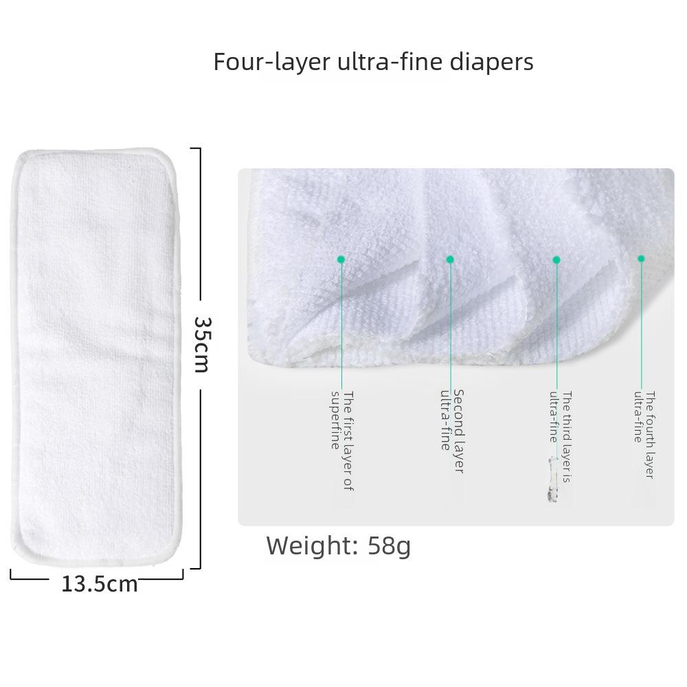 Breathable Washable Baby Diapers & Microfiber Pads