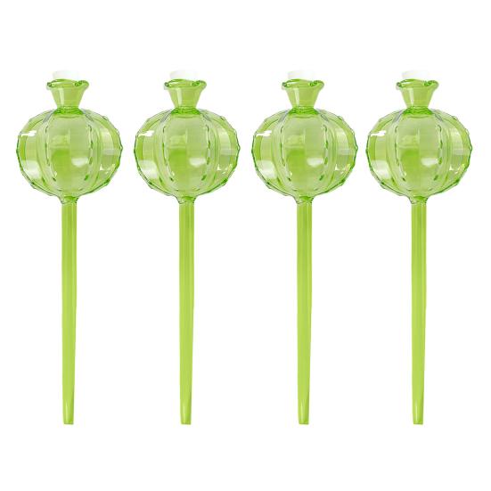 Self Watering Bulb Cactus Design Planter Insert Automatic Watering Device Plant Watering Globes for Houseplants Vacation Watering