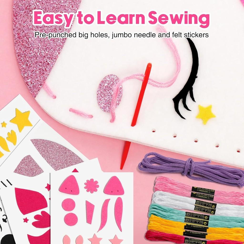 Kit Bag Felt With Creative Crafting And Educational Fun For Kids Handmade Play