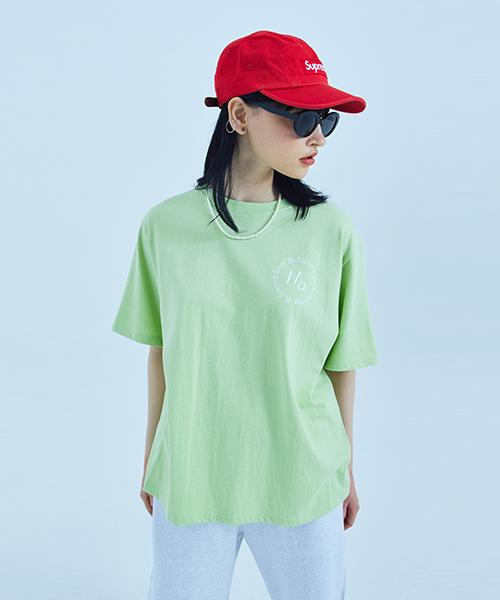 Fake Mama Logo T-Shirt_Lime