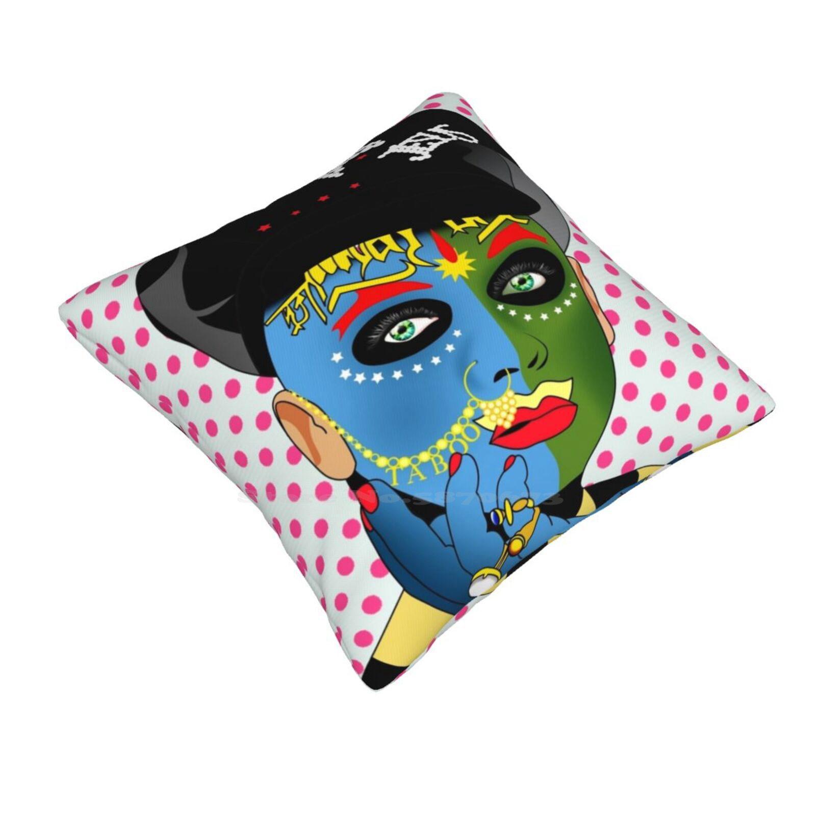 

Leigh Bowery Home Sofa Car Waist Throw Pillowcase Leigh Bowery Cool Famous Up Colors Boy George Comics Fashion Bellyful Taboo 30cmx30cm