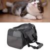 Reisetragetasche für Haustiere, faltbar, erweiterbar, atmungsaktives Netzgewebe, großer Platz, Katzentragetasche für Reisen im Freien