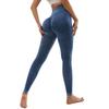 Womens High Waist Seamless Yoga Pants Sand Washed Tight Workout Leggings Running Fitness
