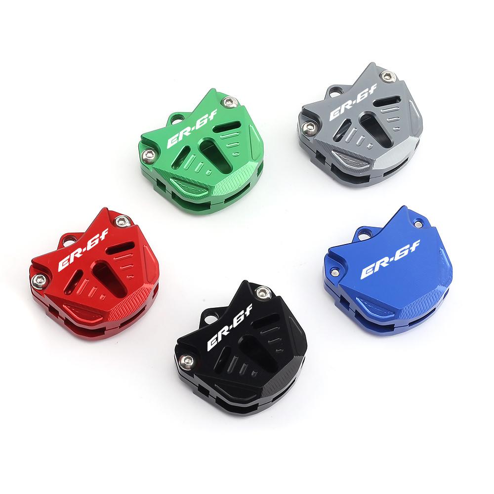For Kawasaki ER-6F ER 6F ER6F Ninja 400 650 ZX-10R Versys 2026 Accessories Motorcycle Key Shell Key Case Cover Key Chain Keyring