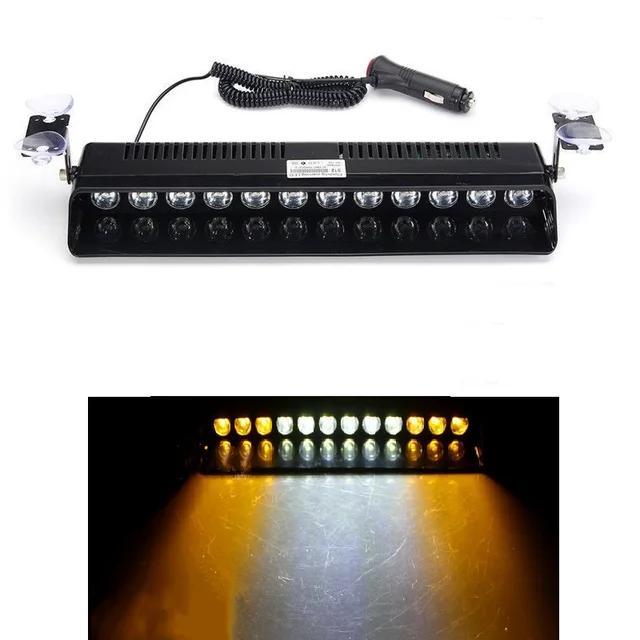 12LED Notfall LED Blitzlicht Polizei für Auto LKW Rot Blau Gelb Weiß LED Blinker Leuchtfeuer Warnleuchte Autolicht Baugruppe