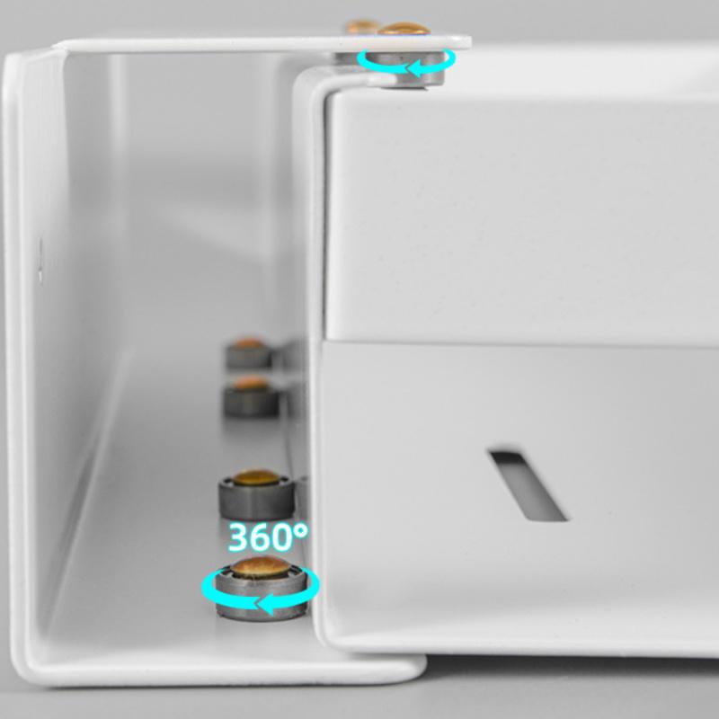 1 Stück Schubladenregal ohne Lochung für Küchenschränke, Regal-Organizer unter der Spüle, Snackregal für den Haushalt, Schubladen-Clip-Regal