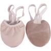 3pairs Half Toe Dance Shoes for Ballet Professional Elastic Band Non-slip Breathable Yoga Folk Dance Ballroom Shoes
