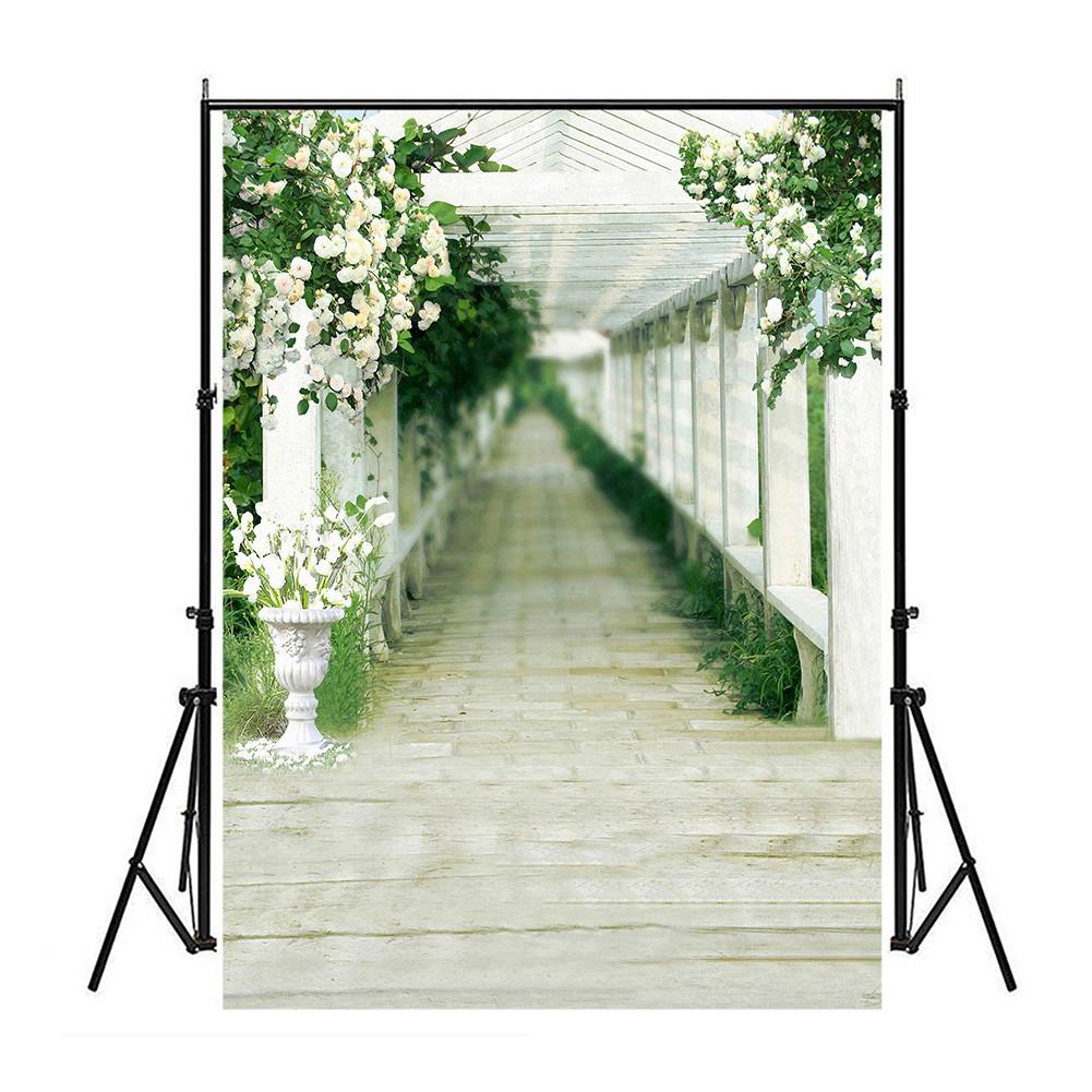 Road Landscape,Garden Background Photography Natural Scenery Backdrop Adult Photography Booth Shooting,Wedding,Party Decor