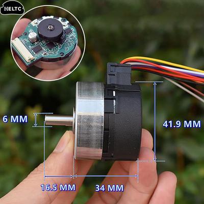 1PCS Model 24H055M020 Japan Nidec 24H Brushless Servo Motor DC 12V Built-in Drive PWM Speed Regulation 100 Line Encoder