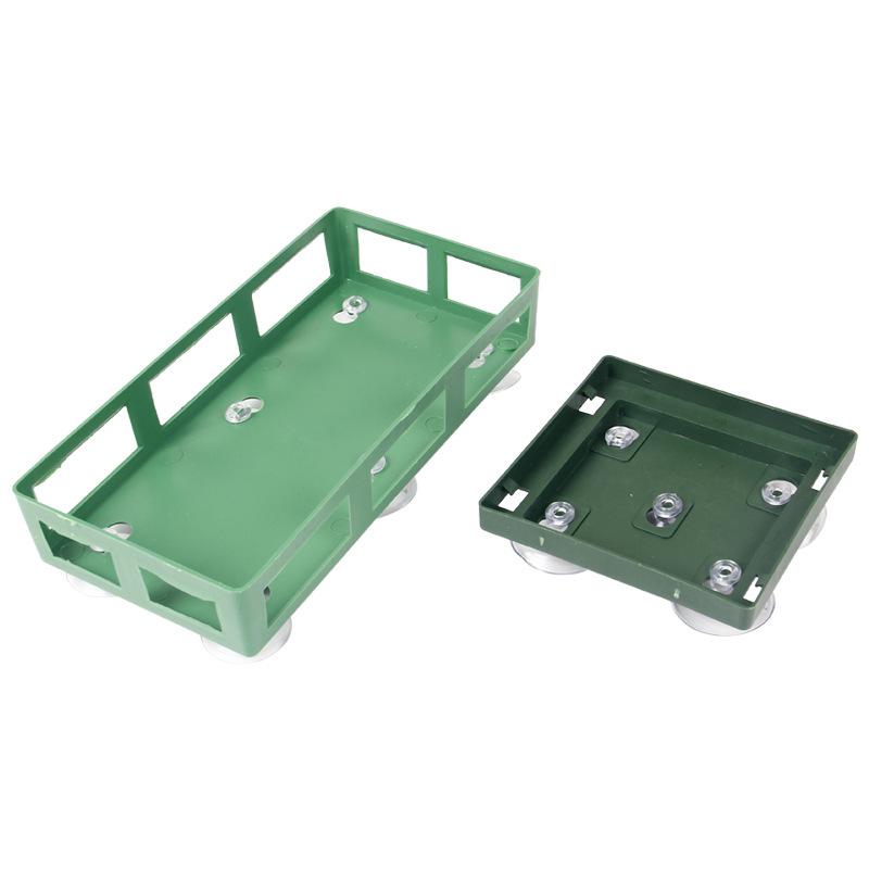 Flower Rectangular Basket Mud Plastic With Suction Cup For Wedding And Floral Arrangements Includes Tray