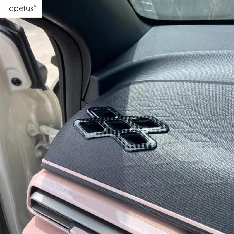 Gear Shift Panel / Water Cup / Dashboard Air AC / Steering Wheel Cover Trim For BYD Dolphin Mini Seagull Dolphin Surf 2024 2025