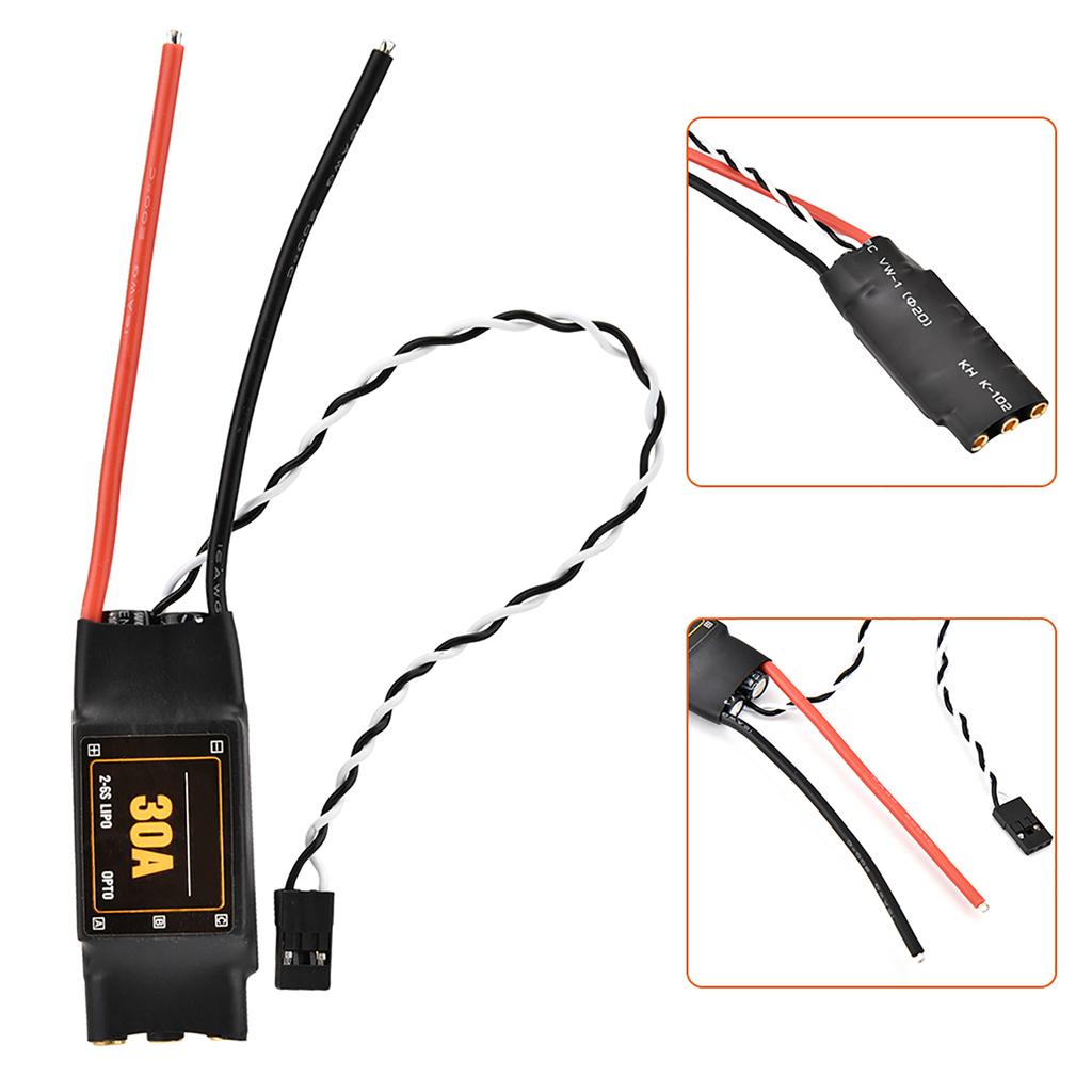 30A Brushless Electronic Speed Control For RC Airplane & Multirotor Model