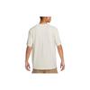 Nike Loose Breathable Sport Casual Crew Neck Knit Short Sleeve T-Shirt Men Tops Beige FB4396-901