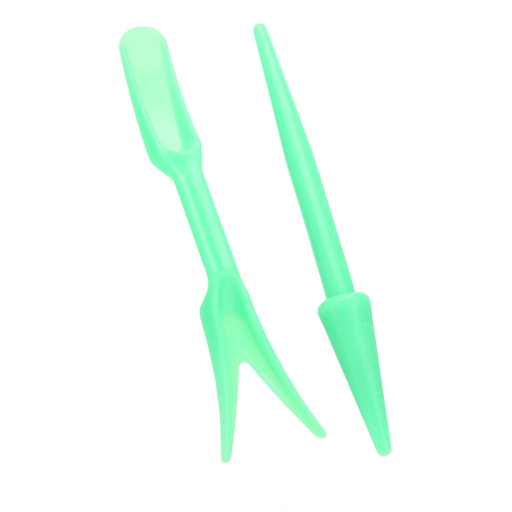 20Sets Small Seed Planter Strong Practicality Small Portable Comfortable to Use Seedling Remover for Vegetable