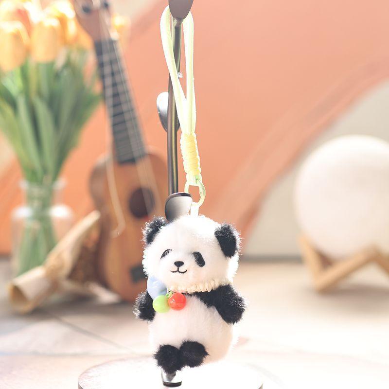 Cute Raccoon Plush Keychain With Soft Pp Cotton For Bag Decor And Gifts