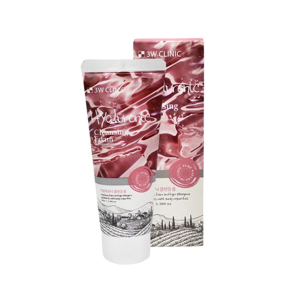 

Пінка для вмивання Hyaluronic Cleansing Foam 3W Clinic 100 мл