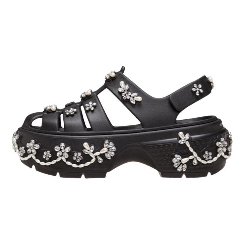 Crocs Stomp Fisherman Clog Simone Rocha Black 211428-001