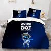Astro Bot Cute Cartoon Bedding Set Duvet Set Single Double Bed King Size Bed Set Adult Boys Bedroom Duvet Cover Pillow Case