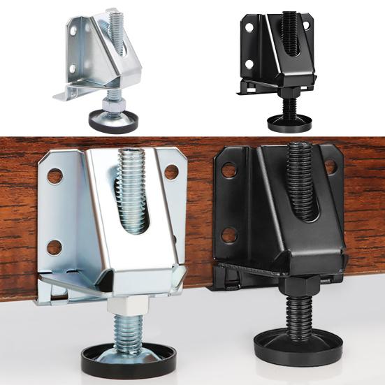 Heavy Duty Leveling Feet 330lbs Load-capacity Height Adjustment Non-Slip Design Adjustable Furniture Levelers Feet Kit