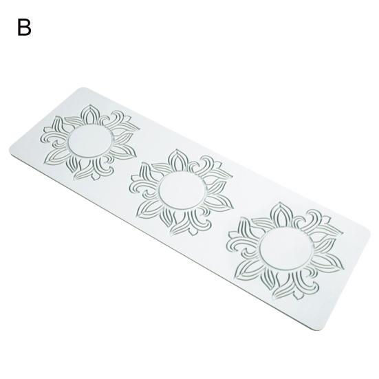 Silicone Fondant Mold Elk Flower Sun Shape Non-sticky Food Grade High Temperature Resistant Easy Release Candy Chocolate Food Cooking Mold
