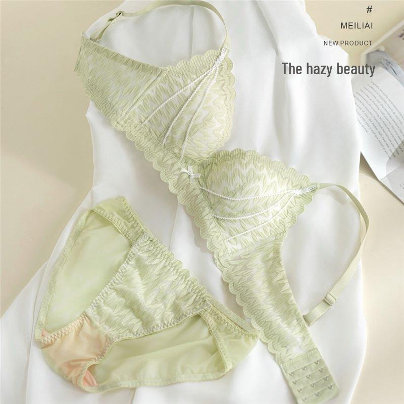 Krajková tenká spodní prádlo Pure Desire - Podprsenka s křížovým košíčkem pro zvětšení malých prsou