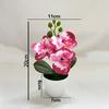 Artificial Phalaenopsis Bonsai Simulation Plants Pot Plants for Garden Table Home Bedroom Decoration Outdoor Fake Plant Ornament