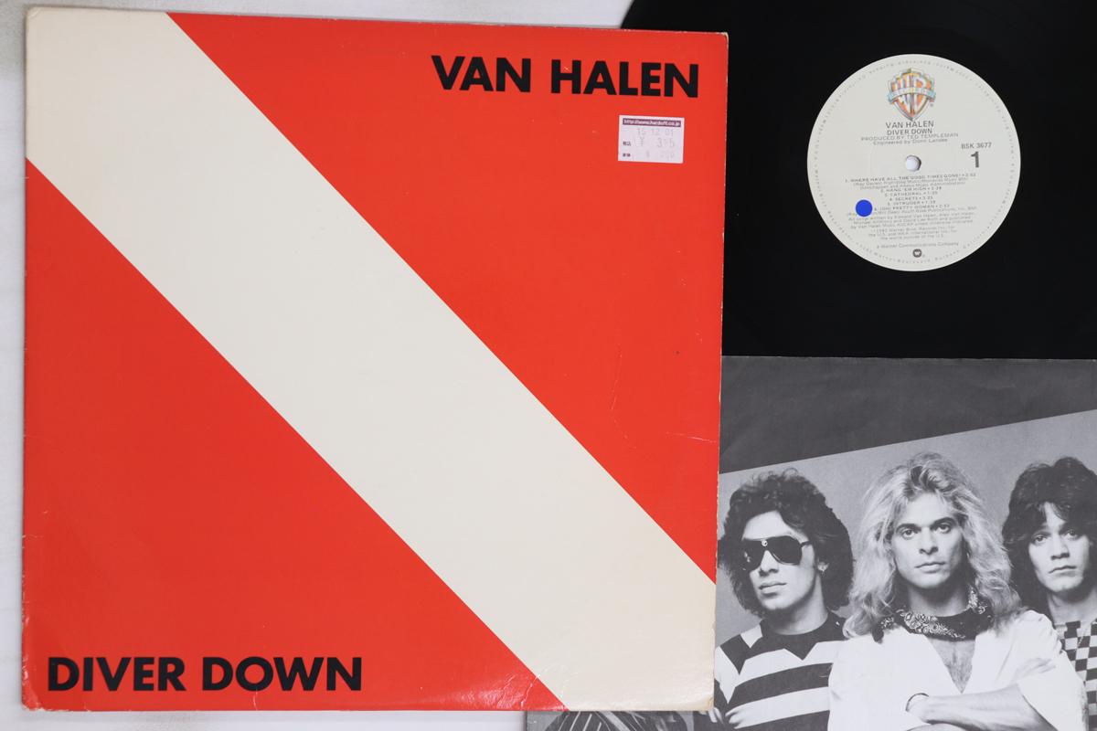 

Виниловая пластинка VAN HALEN - Diver Down BSK3677 WARNER BROS 1982 США Металл Б/У