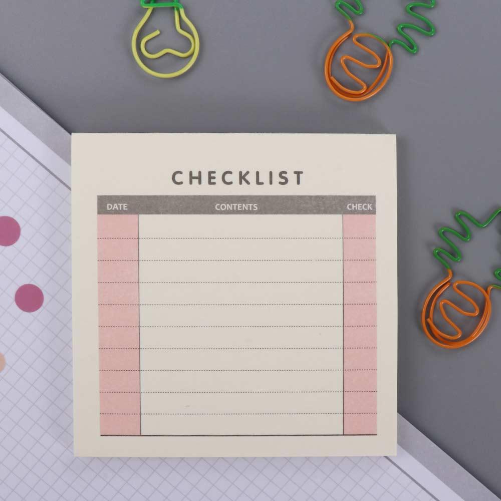 Notebook School Supplies Stationery To Do List Month Planner Memo Pad Weekly Plan Daily Weekly