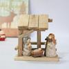Christ Nativity Statue Scene Baby Jesus Manger Catholic Church Decoration