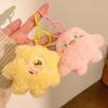 Cartoon Plush Monster Doll Keychain - Cute Prank Accessory & Small Gift