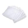 10PCS Aquarium Filter Media Bags Large Hole Mesh Nylon Net Filter Bags Fish Tank Filter Bags with Zipper for Activated